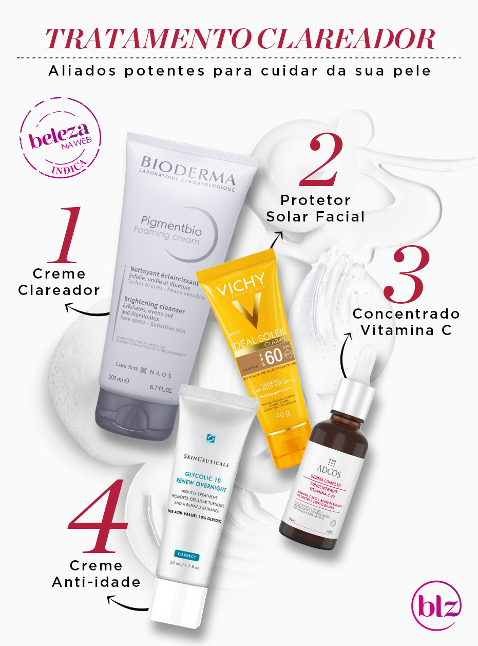Creme clareador para pele: como usar? - Beleza na Web